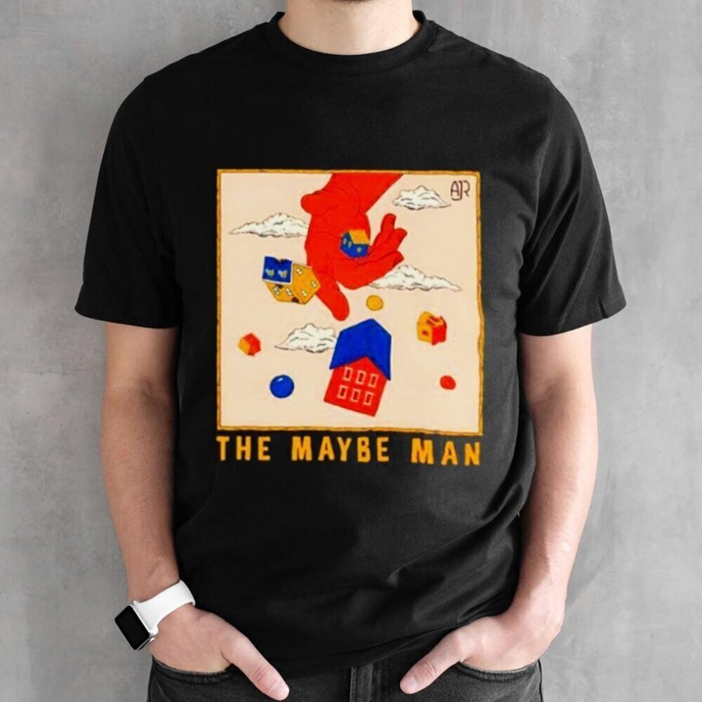 The Maybe Man Houses Graphic T-Shirt Band Music Fan Gift Casual Concert Tee